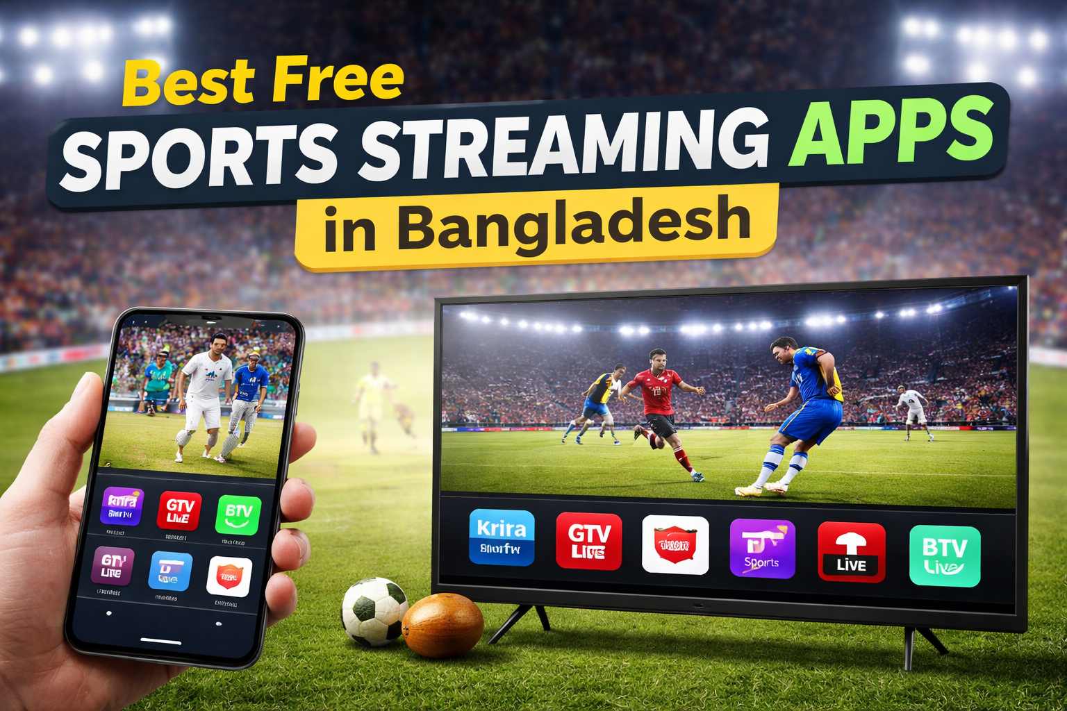 Read more about the article Best Free Sports Streaming Apps in Bangladesh